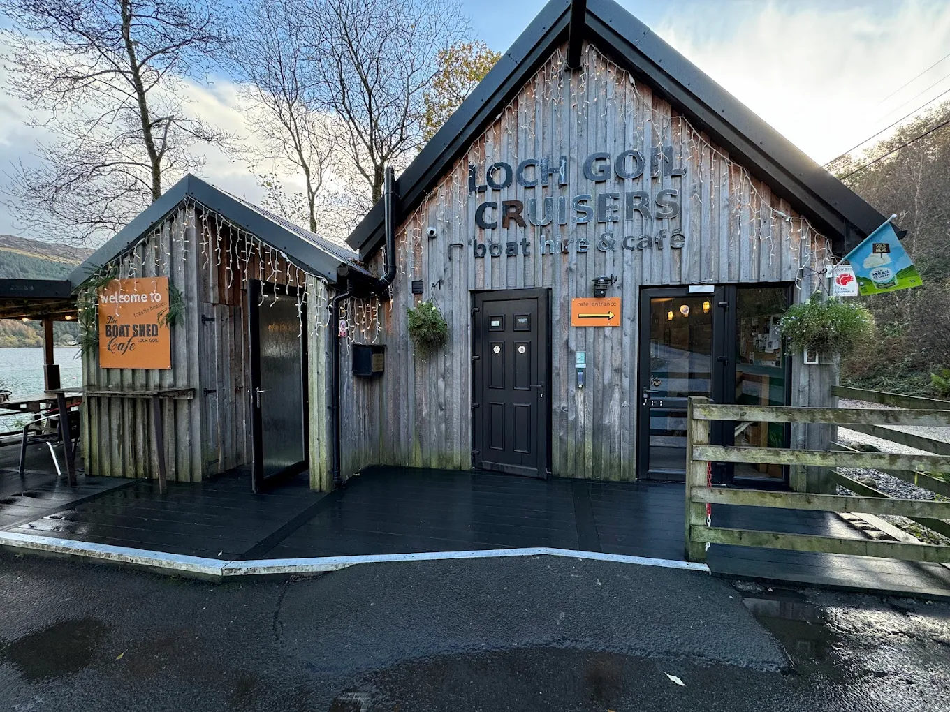 The Boatshed Cafe – Loch Goil, Scotland